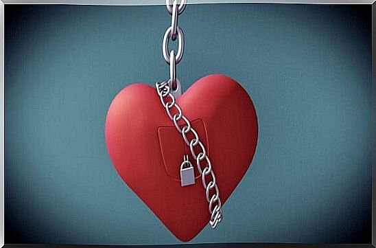 heart kept under lock and key